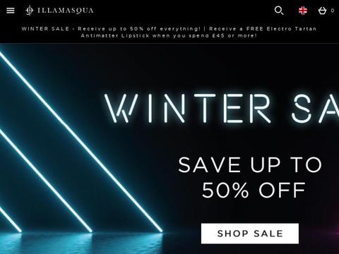 Illamasqua Coupons and Promo Code