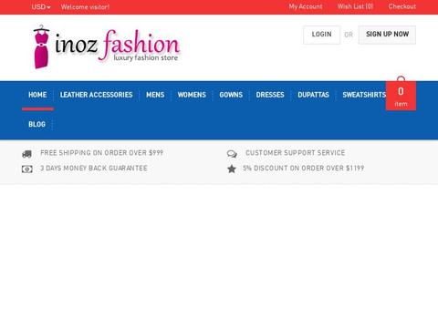 INOZ Fashion Coupons and Promo Code