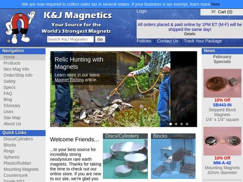 K&j Magnetics Coupons and Promo Code