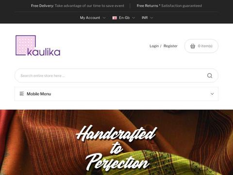 Kaulika.in Coupons and Promo Code