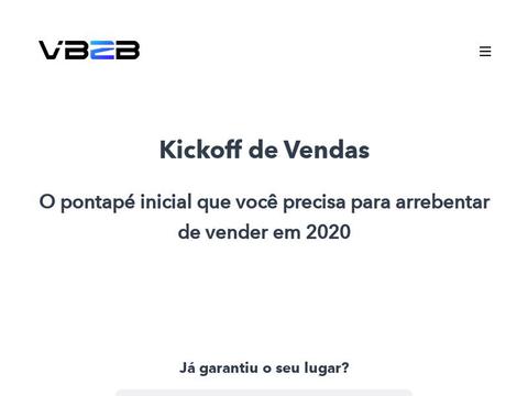 Kickoff De Vendas By VendasB2B.com Coupons and Promo Code