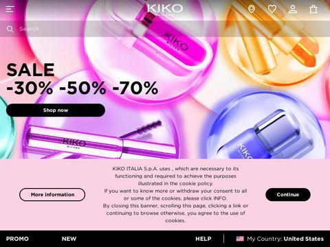 KIKO MILANO Coupons and Promo Code