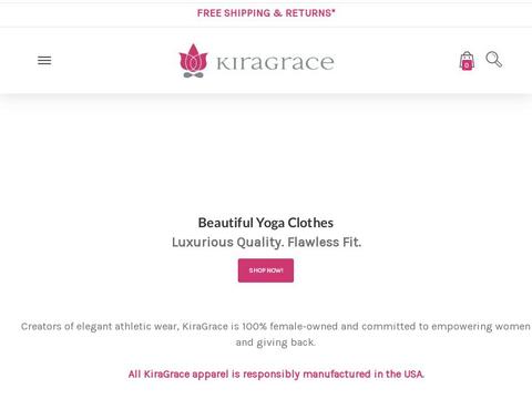 Kiragrace.com Coupons and Promo Code