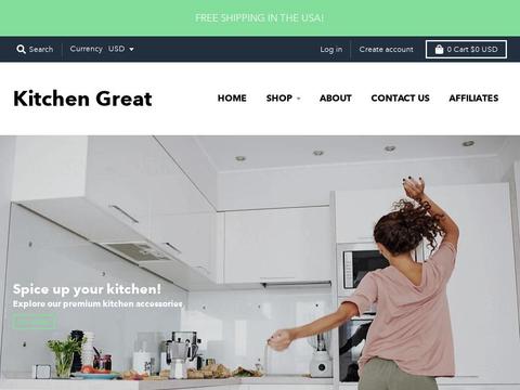 Kitchengreat.co Coupons and Promo Code