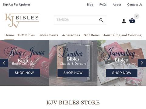 Kjvbibles.com Coupons and Promo Code