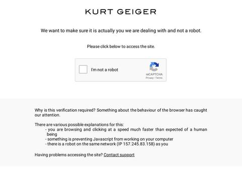 Kurt Geiger Coupons and Promo Code