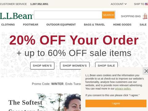 L.L.Bean Coupons and Promo Code