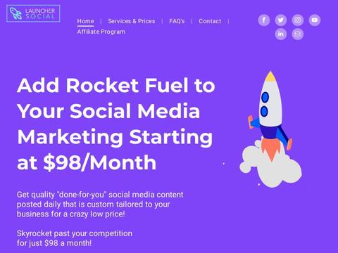 Launchersocial.com Coupons and Promo Code