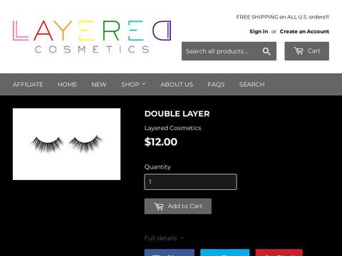 Layered Cosmetics Coupons and Promo Code