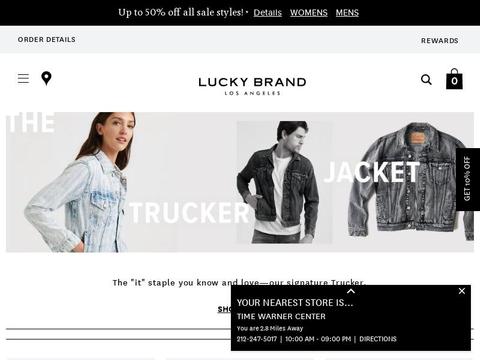 Lucky Brand Coupons and Promo Code