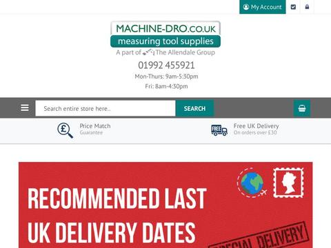 Machine-Dro.Co.Uk Coupons and Promo Code