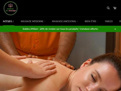 Maitres-du-massage.com Coupons and Promo Code