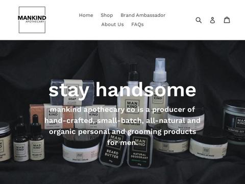 Mankind Apothecary Co Coupons and Promo Code