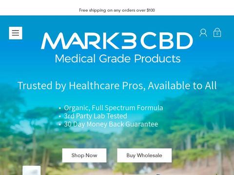 MARK3 CBD Coupons and Promo Code