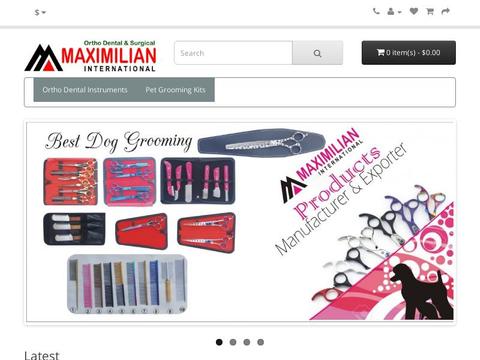 Maximilian Intl Coupons and Promo Code