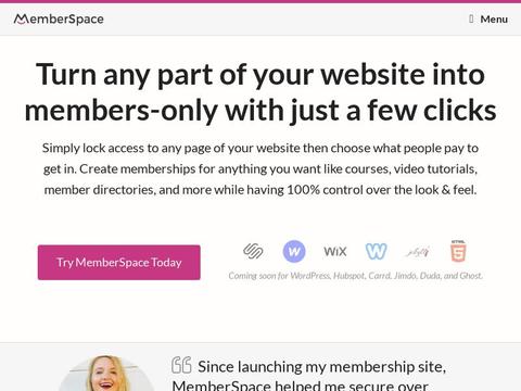 Memberspace.com Coupons and Promo Code