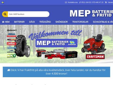 Mep Batterier & Fritid Sverige Coupons and Promo Code