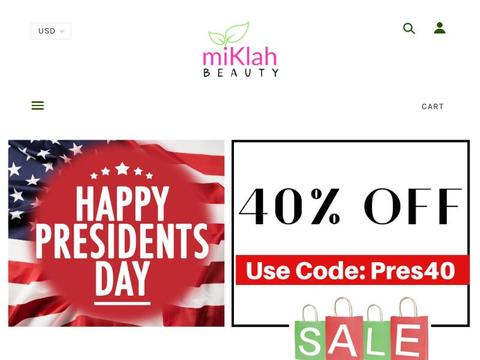 MiklahBeauty Coupons and Promo Code