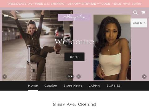 Missy Ave Coupons and Promo Code