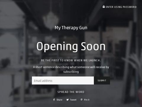 My Therapy Gun Coupons and Promo Code