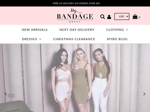 Mybandagedress.com Coupons and Promo Code