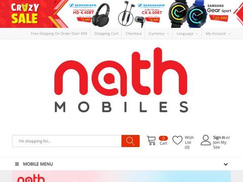 Nath Mobiles Coupons and Promo Code