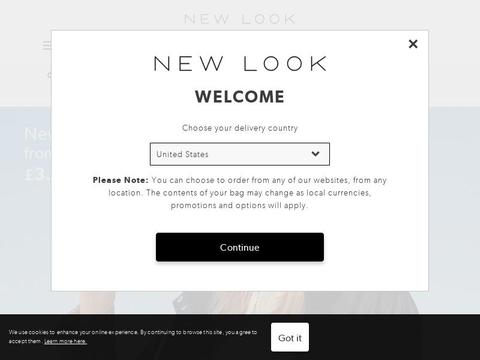 New Look Coupons and Promo Code