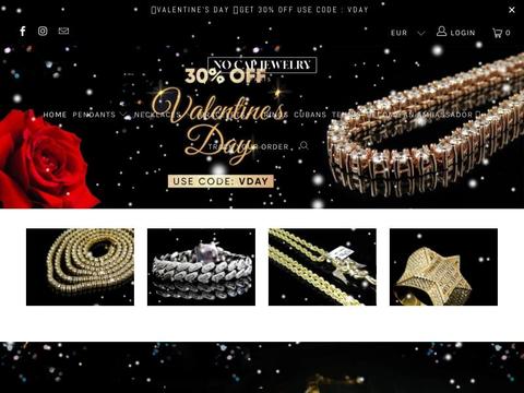 No Cap Jewelry Coupons and Promo Code