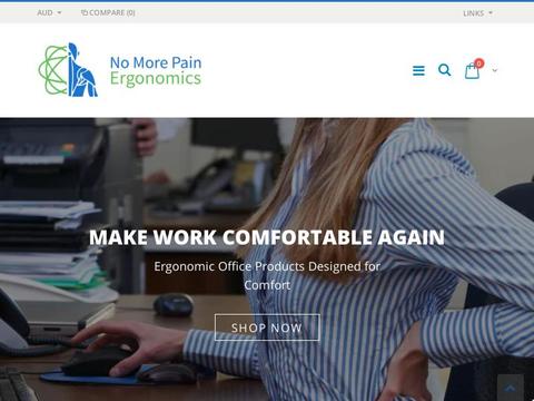 No-More-Pain-Ergonomics.Myshopify.Com Coupons and Promo Code