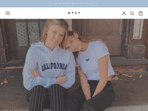 Nyctclothing.com Coupons and Promo Code