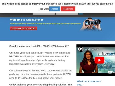 Oddscatcher Coupons and Promo Code