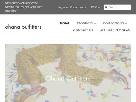 Ohana Outfitters Coupons and Promo Code