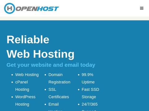 Openhost.co.za Coupons and Promo Code