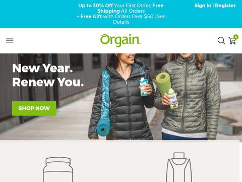 Orgain.com Coupons and Promo Code