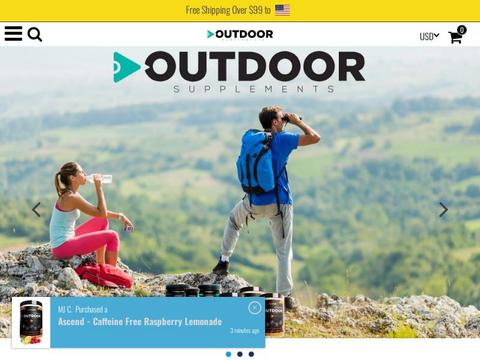 Outdoorsupplements.com Coupons and Promo Code