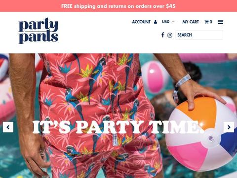 Party Pants Usa Coupons and Promo Code