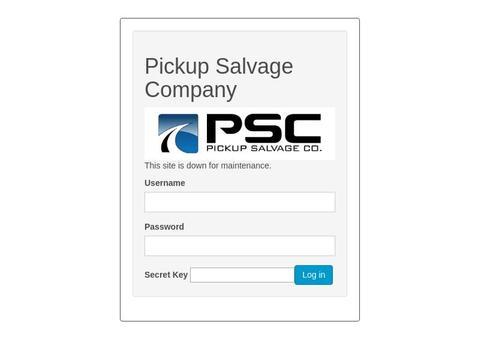 Pickup Salvage Coupons and Promo Code