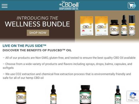 Pluscbdoil.com Coupons and Promo Code