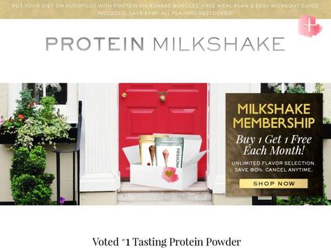 Protein Milkshake Bar Coupons and Promo Code