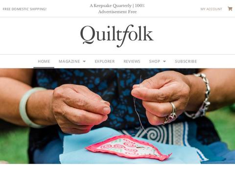 Quiltfolk Coupons and Promo Code