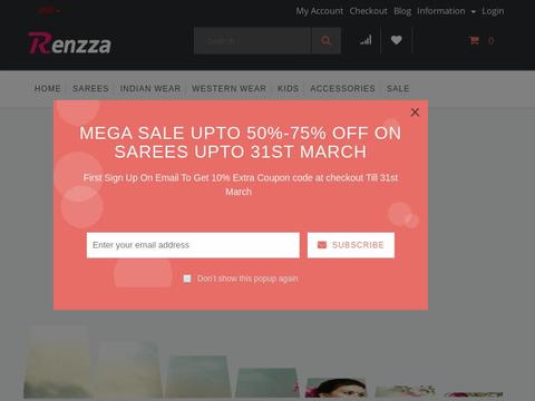 Renzza Coupons and Promo Code