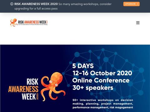 Risk Awareness Week 2020 Coupons and Promo Code