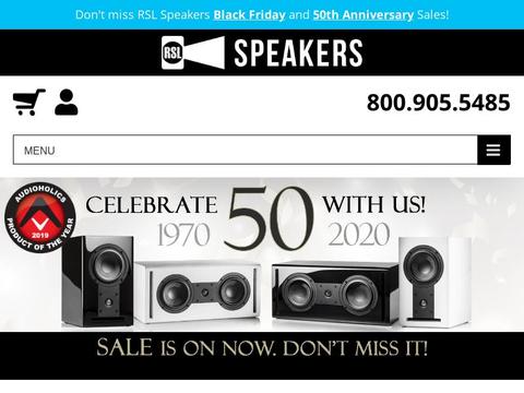 Rsl Speakers Coupons and Promo Code