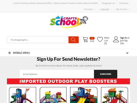 School Crafts Coupons and Promo Code