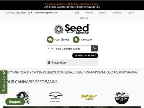 Seedsupreme.com Coupons and Promo Code