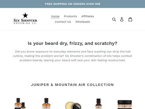 Six Shooter Grooming Co Coupons and Promo Code