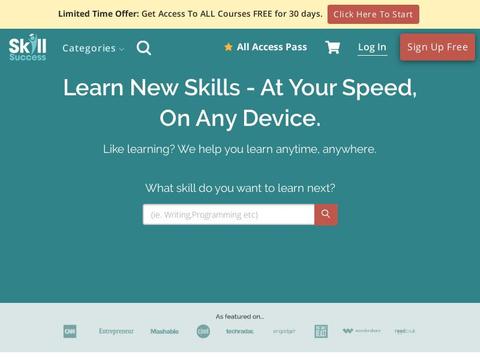 Skillsuccess.com Coupons and Promo Code