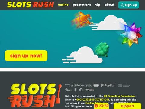 Slotsrush.com Coupons and Promo Code