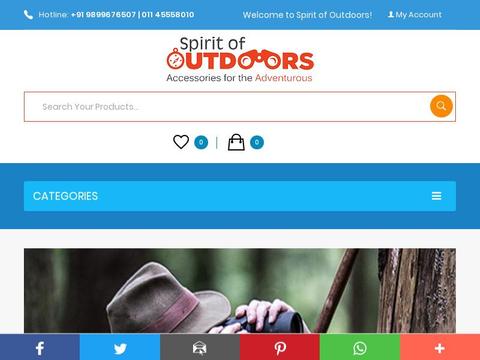 Spirit Of Outdoors Coupons and Promo Code