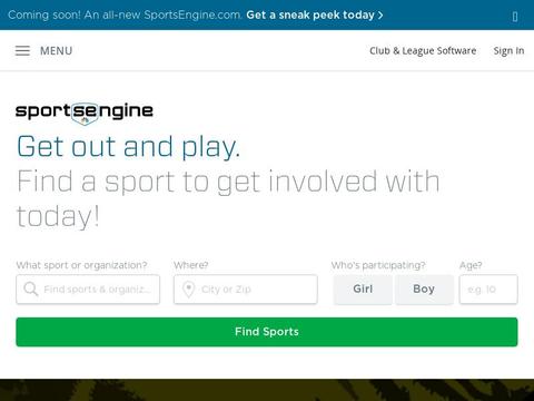 Sportsengine Coupons and Promo Code